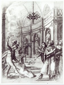 Pierre Corneille（1606-84）于1643年出版的Polyeucte Frontispiece 作者 法语学校