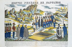 拿破仑-大-波拿巴（1769-1821 年）的船队在圣赫勒拿岛。埃皮纳尔图片 作者 法语学校