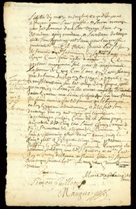 1692年，在Franilis Francoeur和四艘货运公司之间签订毛皮贸易合同，在Michilimackinac和芝加哥购买beaverpelts（另见332318） 作者 法语学校