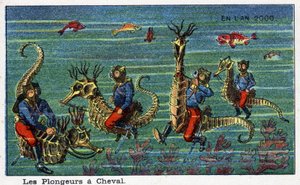 未来之日。十九世纪对2000年的展望 - "En l