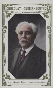 Gabriel Faure，音乐作曲家（彩色照片） 作者 法语学校