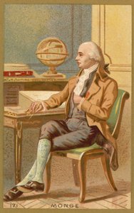 Gaspard Monge，法国数学家 作者 法语学校