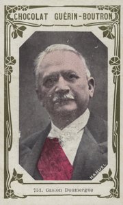 Gaston Doumergue（彩色照片） 作者 法语学校