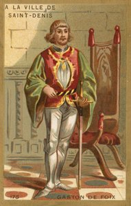 Gaston de Foix，内穆尔公爵，法国士兵 作者 法语学校