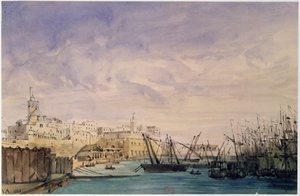 1845年阿尔及尔的一般观点（纸面上的wc） 作者 法语学校