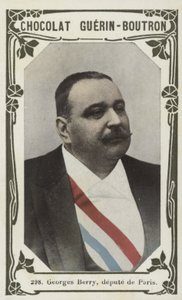 来自巴黎的国会议员Georges Berry（彩色照片） 作者 法语学校