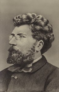 Georges Bizet，法国作曲家，主要是歌剧（1838-1875） 作者 法语学校