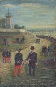 Georges Clemenceau（1841-1929）担任蒙马特市市长，1871年3月18日 作者 法语学校