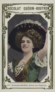 Germaine Welsh，Revue des Varietes（彩色照片） 作者 法语学校