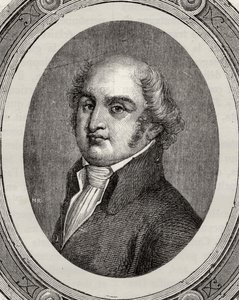 Gilbert Romme，来自路易斯·布兰克的“法国革命史”（1811-82） 作者 法语学校
