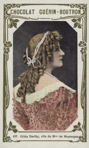 Gilda Darthy，de Montespan女士角色（彩色照片） 作者 法语学校