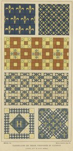 13,15和16世纪的釉面餐具和彩陶瓷砖 作者 法语学校