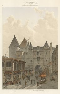 Grand Chatelet，视图取自St Denis Street，1800 作者 法语学校