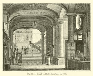 1723年，同样伟大的前庭 作者 法语学校