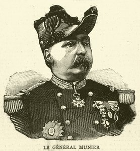 Gustave-Joseph Munier, French general (engraving) 作者 法语学校