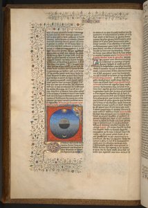 Guyart des Moulins，《圣经历史》（Bible hystoriaulx），c.1415（手稿） 作者 法语学校