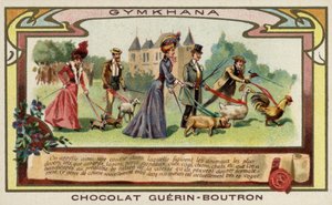 Gymkhana (chromolitho) 作者 法语学校