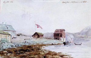 挪威的哈沃松（Havoysund）港 作者 法语学校