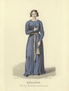 Heloise dArgenteuil，法国修女，学者和修女