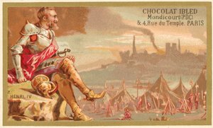 法国亨利四世 (chromolitho) 作者 法语学校