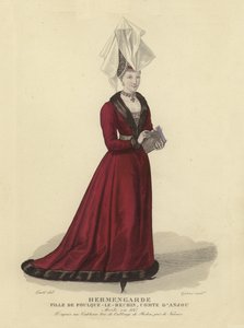 Hermengarde，富尔克四世的女儿，安茹伯爵