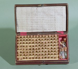 顺势疗法药箱，19世纪下半叶 作者 法语学校