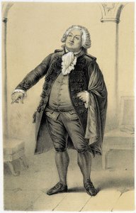米拉波伯爵奥诺雷·加布里埃尔 (Honore-Gabriel) Riqueti (1749-1791) - 阿尔伯特·莫林的“法国大革命历史画廊” 作者 法语学校