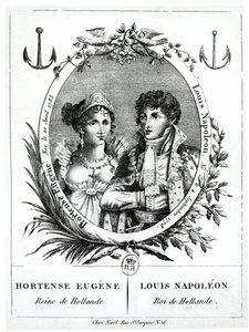 Hortense de Beauharnais（1783-1837）和Louis Napoleon Bonaparte（1778-1846） 作者 法语学校