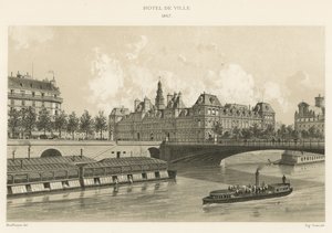 Hotel de Ville，1867 作者 法语学校