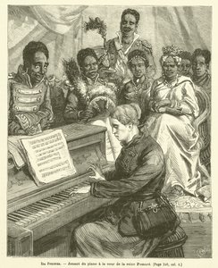 Ida Pfeiffer（雕刻）。 作者 法语学校
