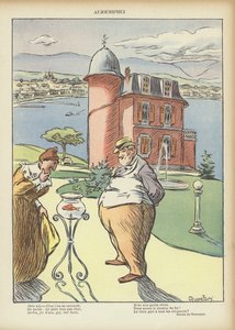 Le Rire》插图（彩色石版印刷） 作者 法语学校
