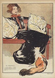 Le Rire》插图（彩色石版印刷） 作者 法语学校
