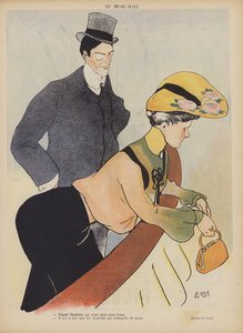 Le Rire 插图（彩色石版画） 作者 法语学校