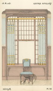 从室内设计产品目录的例证从AR＆Cie，法国 作者 法语学校