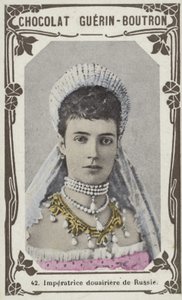 Imperatrice Dowager of Russia（彩色照片） 作者 法语学校