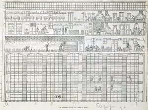 Interior view of a cellar in Roquefort (cut in length) 作者 法语学校