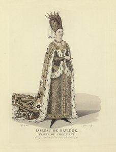 巴伐利亚的Isabeau，法国国王查理六世的妻子