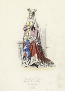 Jacqueline de la Grange，法国大师Jean de Montagu的妻子 作者 法语学校