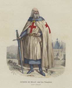 Jacques de Molay，14世纪最后的圣殿骑士团大师 作者 法语学校