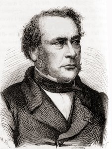 Jean-Baptiste Joseph Dieudonné Boussingault, from Les Merveilles de la Science, published c.1870 (engraving) 作者 法语学校