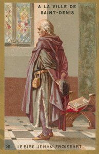 Jean Froissart，法国纪事报作家 作者 法语学校