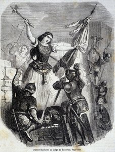 1472年在博韦的让娜-哈谢特--载于L.-P. Anquetil的《法国历史》中 作者 法语学校