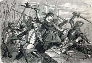 让娜-莱斯内和查尔斯-泰梅尔 - 1864 年 作者 法语学校