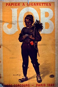 Job Cigarette Paper，1895 作者 法语学校