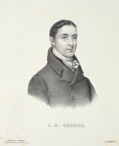 Johann Baptist Cramer（1771-1858）由Magnier镌刻 作者 法语学校