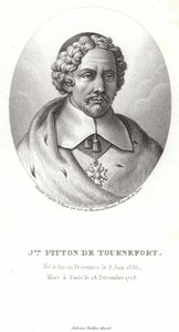 Tournefort的Joseph Pitton 作者 法语学校