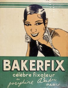 约瑟芬·贝克 - Bakerfix 的广告：“约瑟芬·贝克著名的固定器”” 作者 法语学校