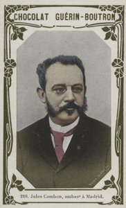 Jules Cambon，驻马德里大使（彩色照片） 作者 法语学校