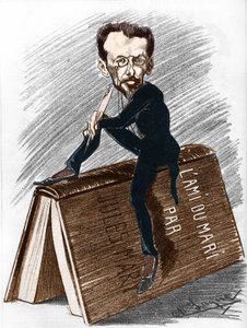 朱尔斯-玛丽（1851-1922）法国作家。 作者 法语学校