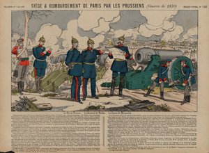 King Wilhelm I of Prussia, Otto von Bismarck and Field Marsha Helmuth von Moltke at the Siege of Paris, Franco-Prussian War 作者 法语学校